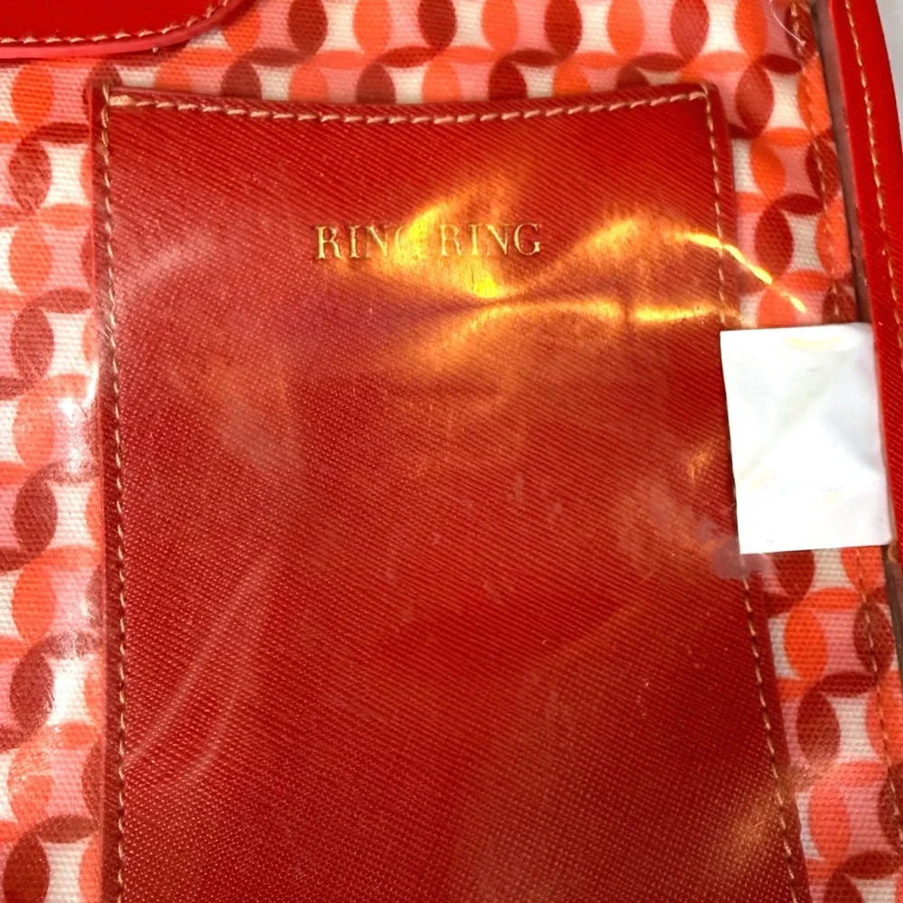 Safe Keeping Travel Pouch Set 2pc Bag‎ Red 11x7